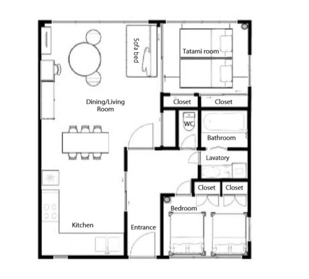 Navi Azabujuban Appartement *